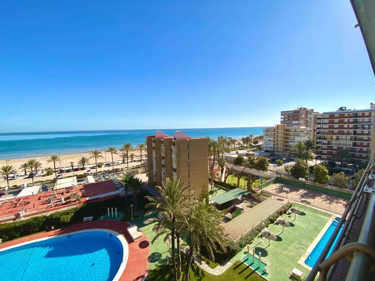 Nereo 7 Primera Linea de Playa San Juan Piscina, Parking wifi Inmobiliaria Leo Alicante Exterior foto